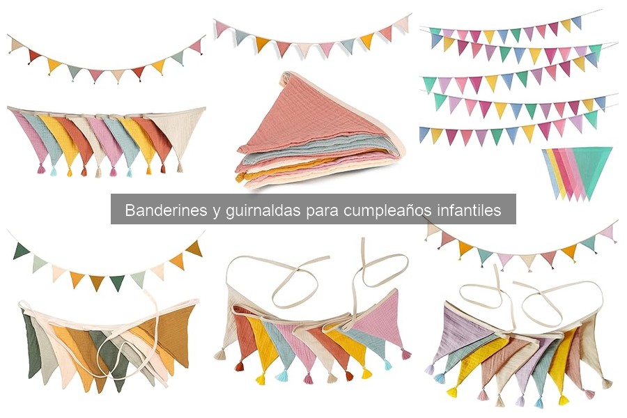Comparativa: Banderines de Papel vs. Tela para Cumpleaños