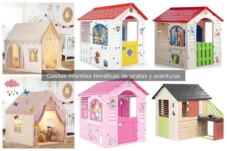 Comparativa: Casitas Inflables vs. de Plástico Temáticas de Piratas