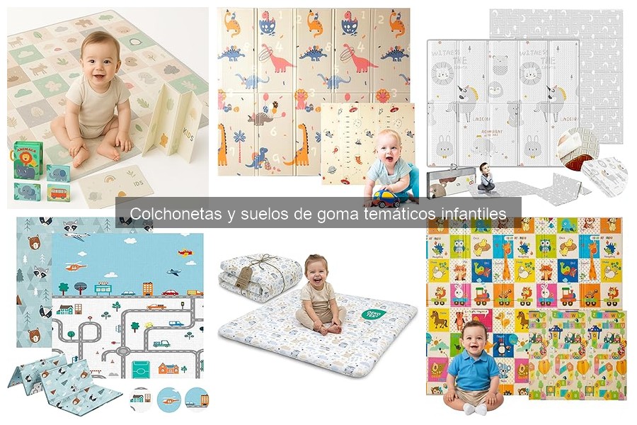Comparativa: Colchonetas de goma vs. espuma para niños