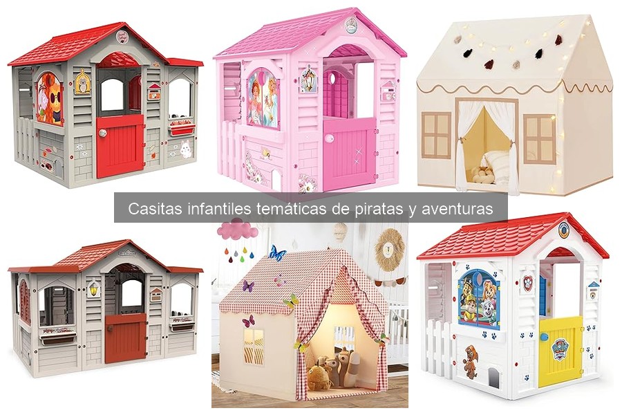 Comparativa de Casitas Infantiles Temáticas de Piratas
