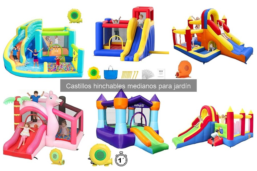 Comparativa de Castillos Hinchables y Otras Opciones para Jardín