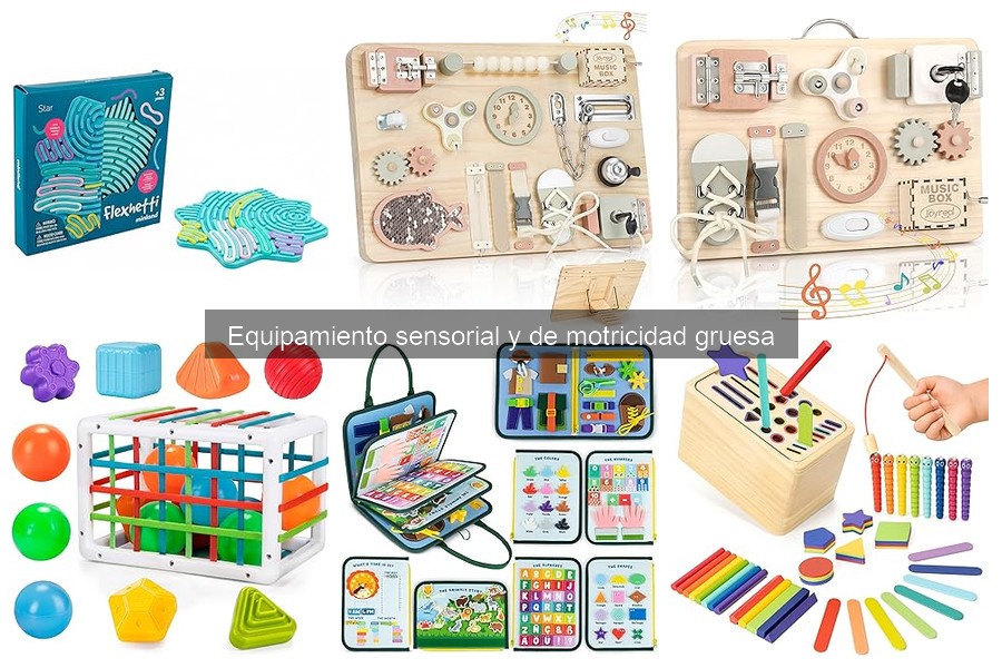 Comparativa de Equipamiento Sensorial: Joyreal vs Learning Resources