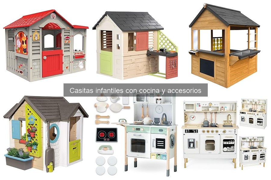 Comparativa de las Mejores Casitas Infantiles con Cocina