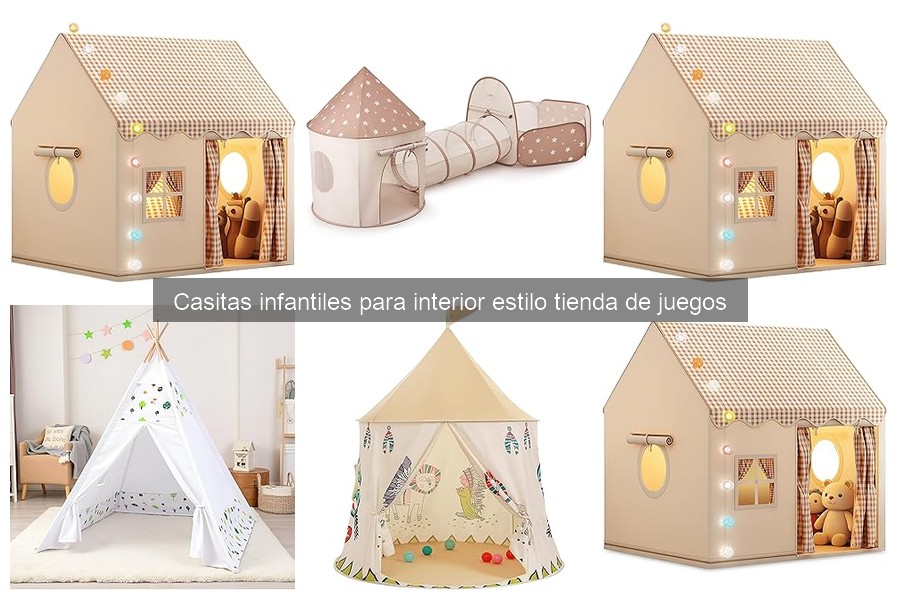 Comparativa de las Mejores Casitas Infantiles para Interior