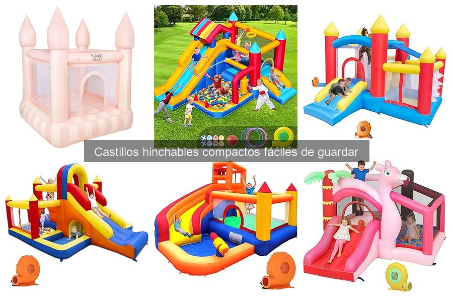Comparativa de los Mejores Castillos Hinchables Compactos