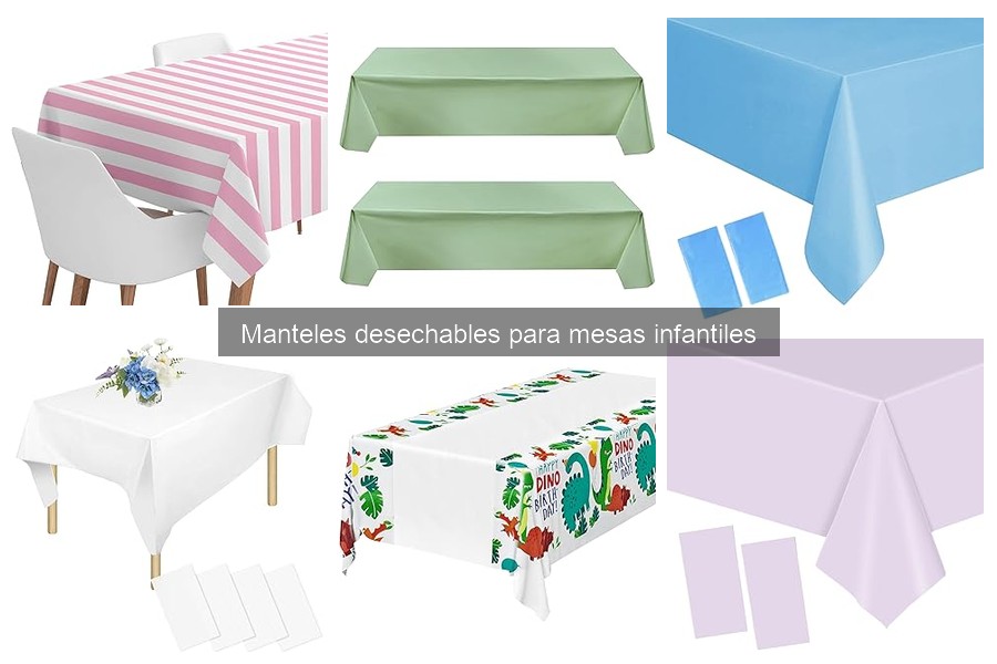 Comparativa de Manteles Desechables para Fiestas Infantiles