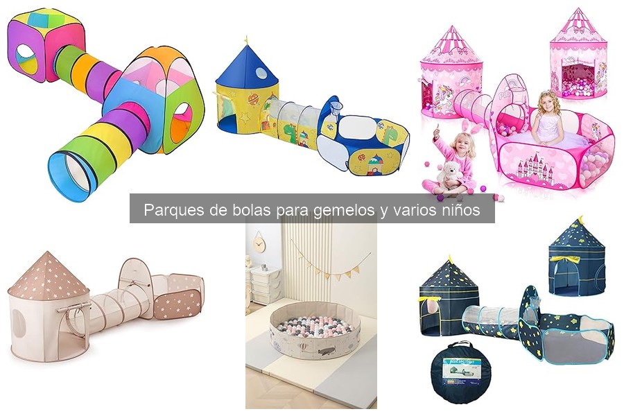 Comparativa de materiales en parques de bolas infantiles