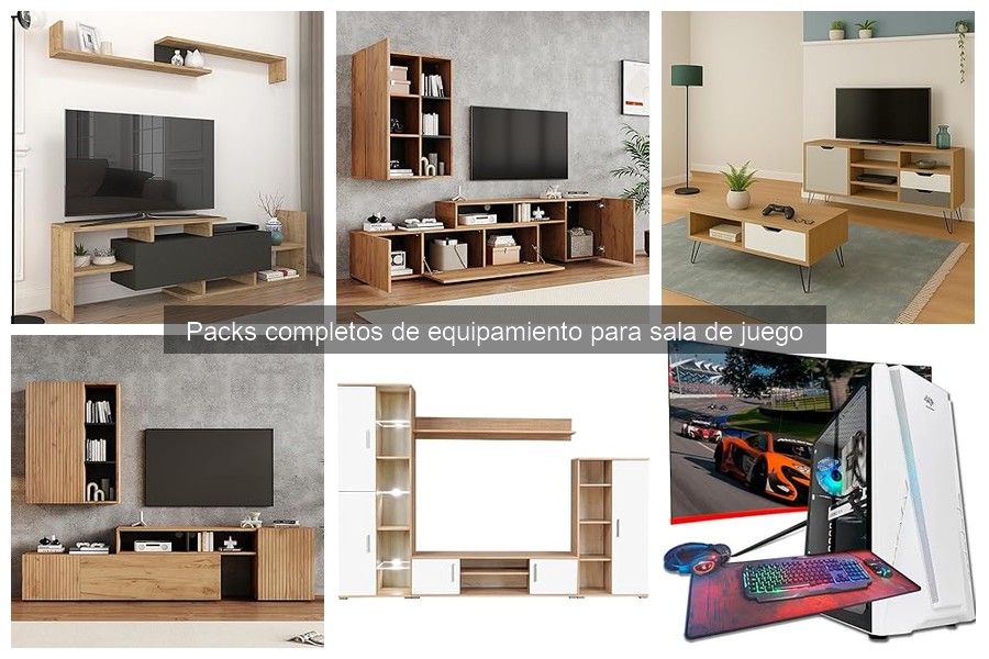 Comparativa de Packs Completos para Sala de Juego