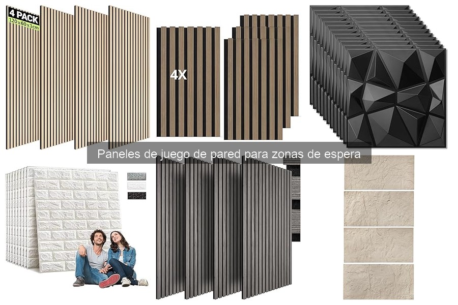 Comparativa de Paneles de Juego de Pared: Materiales y Tipos