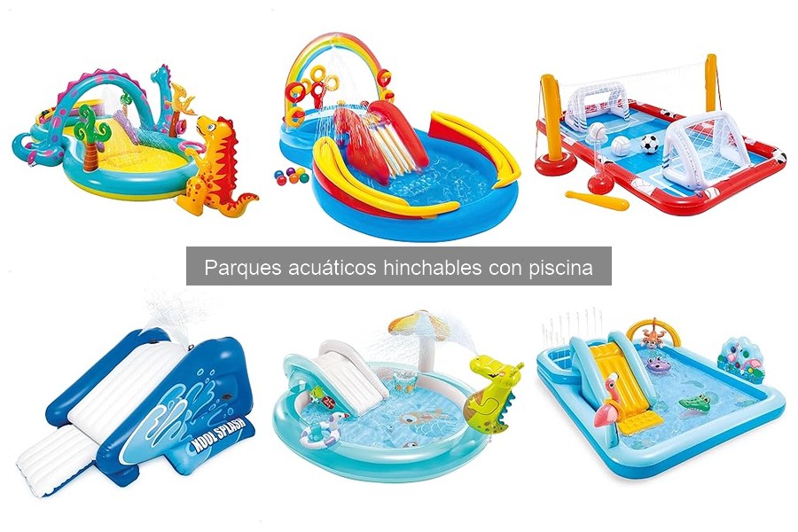 Comparativa de parques acuáticos hinchables 2023