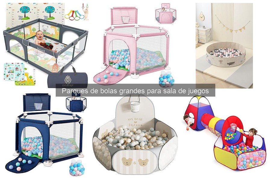 Comparativa de Parques de Bolas Grandes: Marcas y Precios