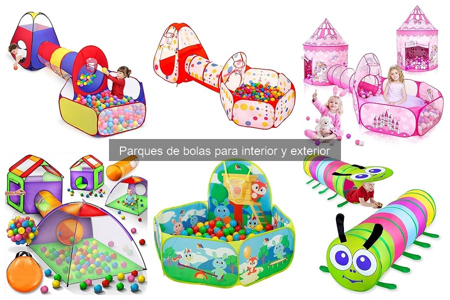 Comparativa de parques de bolas: interior vs exterior