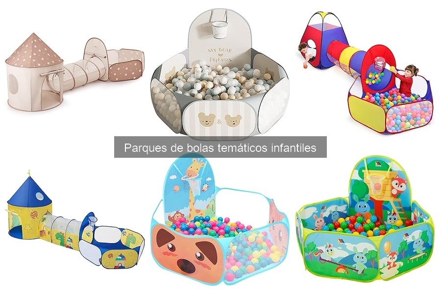 Comparativa de Parques de Bolas Temáticos y Clásicos