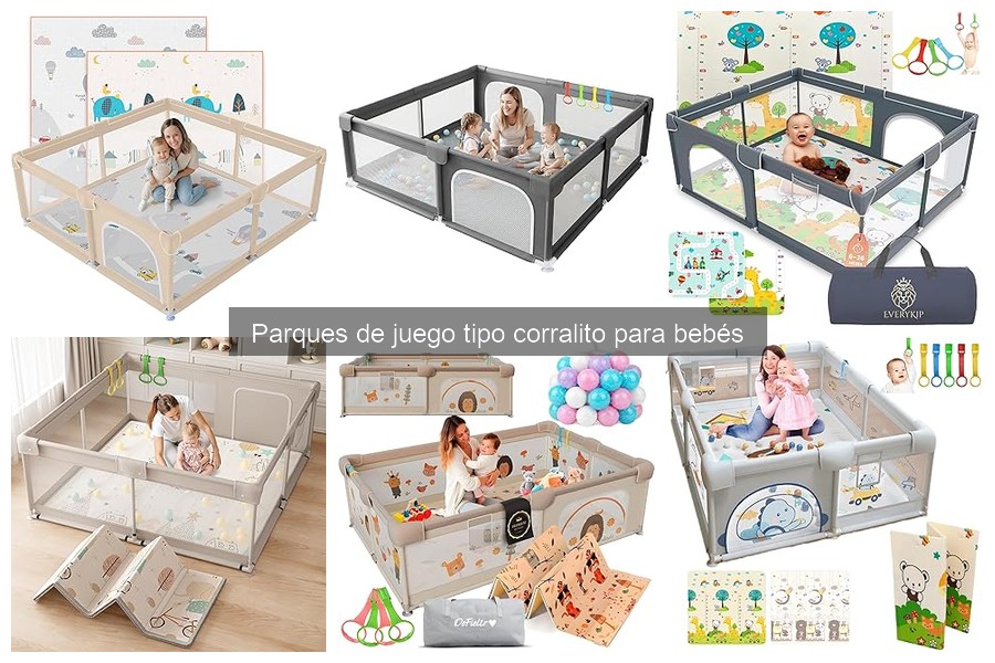 Comparativa de Parques de Juego Corralito para Bebés