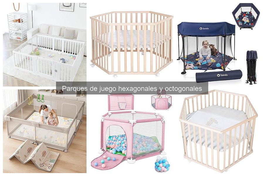 ** Comparativa de Parques de Juego Hexagonales y Octogonales