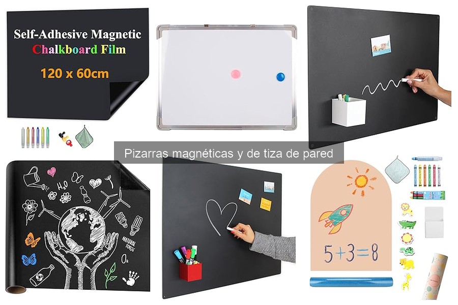 Comparativa de pizarras magnéticas y de tiza: pros y contras