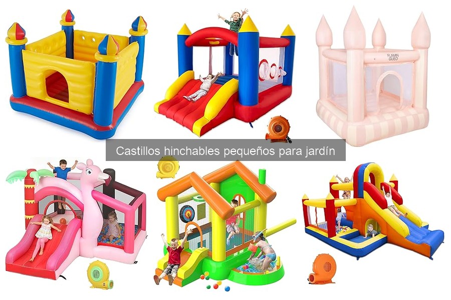 Comparativa de precios: castillos hinchables pequeños