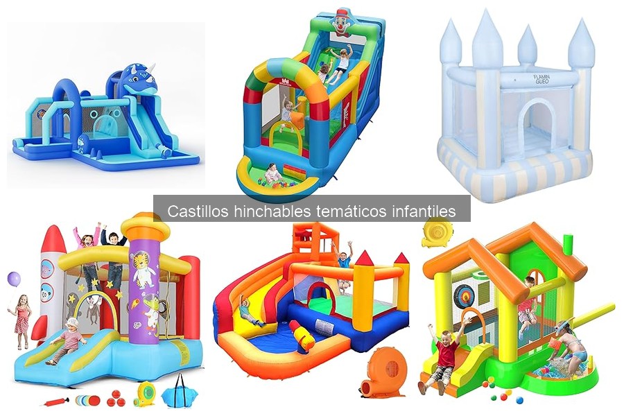 Comparativa de precios de castillos hinchables temáticos