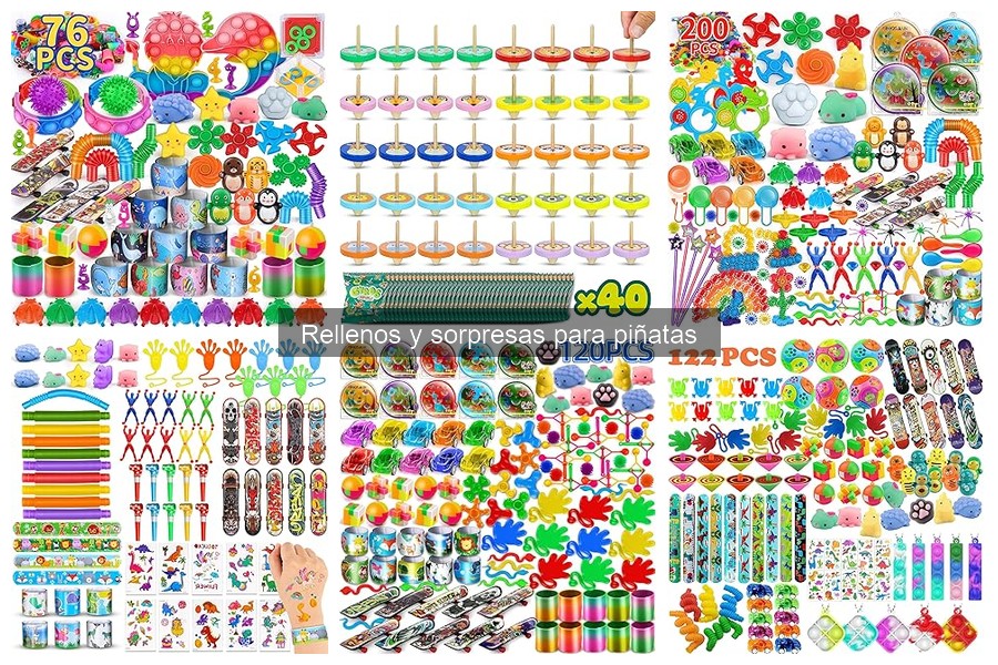 Comparativa de precios de rellenos para piñatas