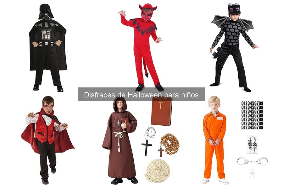 Comparativa de precios en disfraces de Halloween para niños