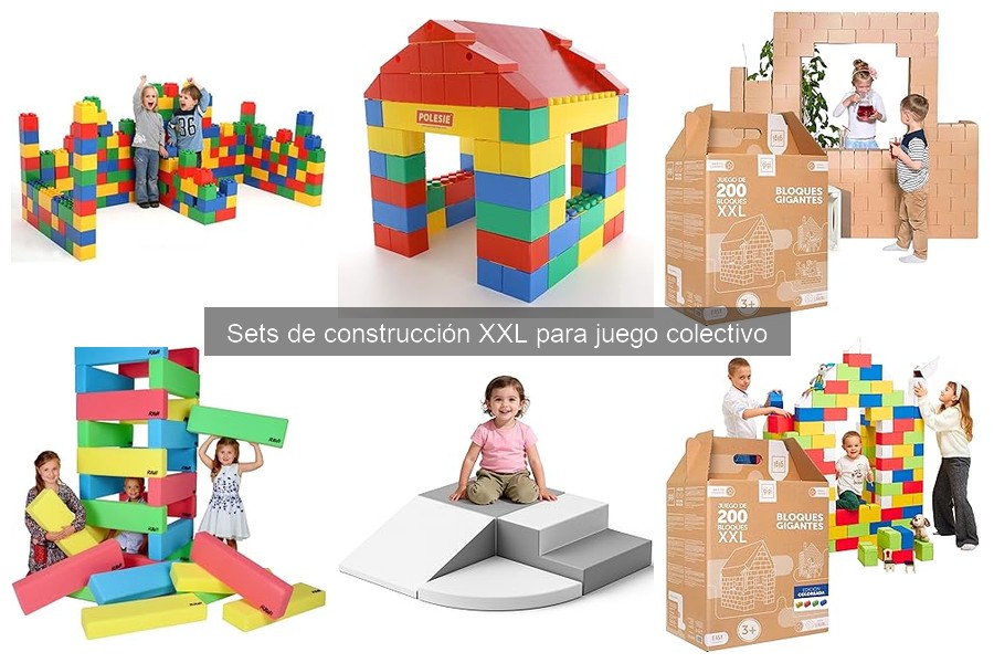 ** Comparativa de Sets de Construcción XXL para Juego Colectivo