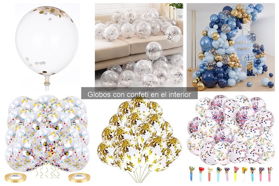 Comparativa: Globos con Confeti vs. Globos Normales