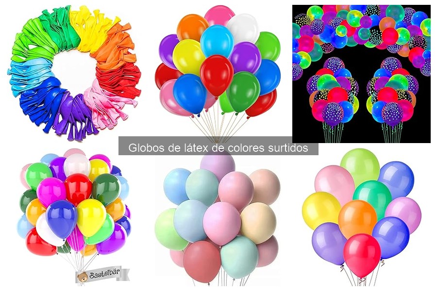 Comparativa: Globos de látex vs. Globos de helio