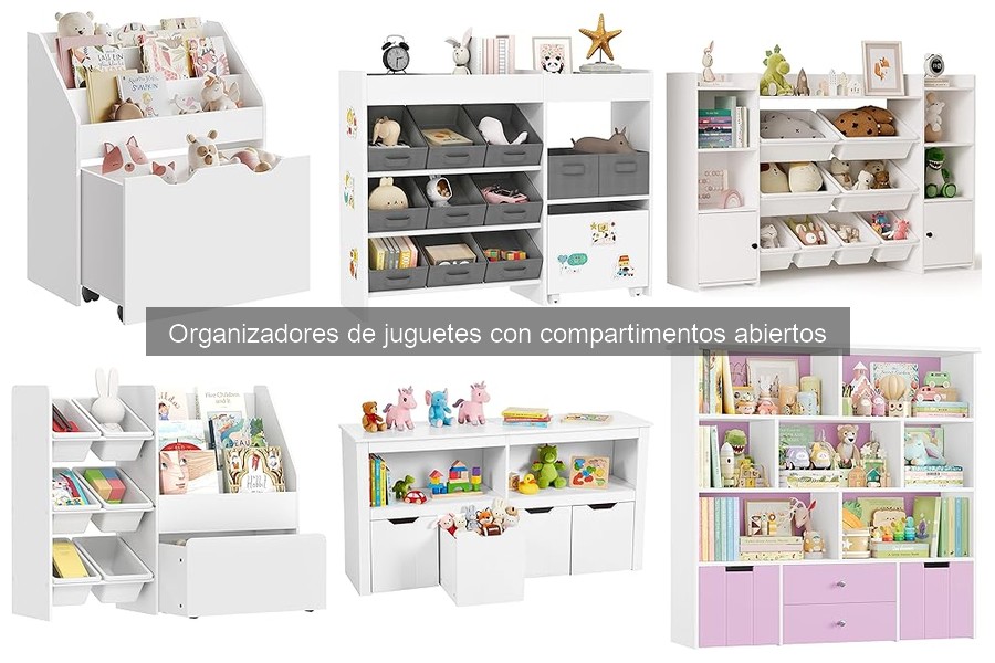 Comparativa: Organizadores de Juguetes Abiertos vs Cerrados
