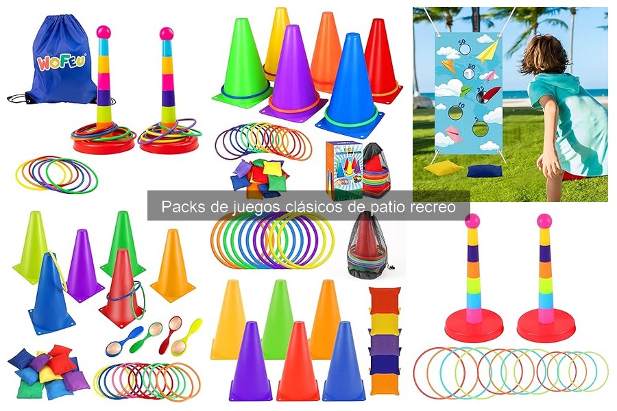 Comparativa: Packs de Juegos Clásicos y Modernos para Niños