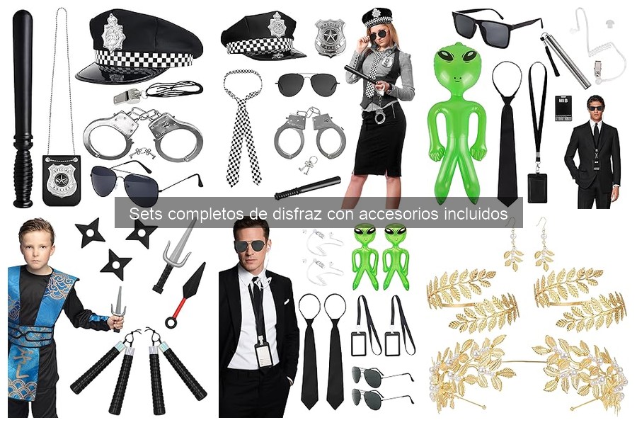 Compra sets de disfraz con accesorios al mejor precio