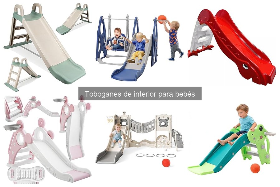 Consejos de seguridad para toboganes de interior para bebés