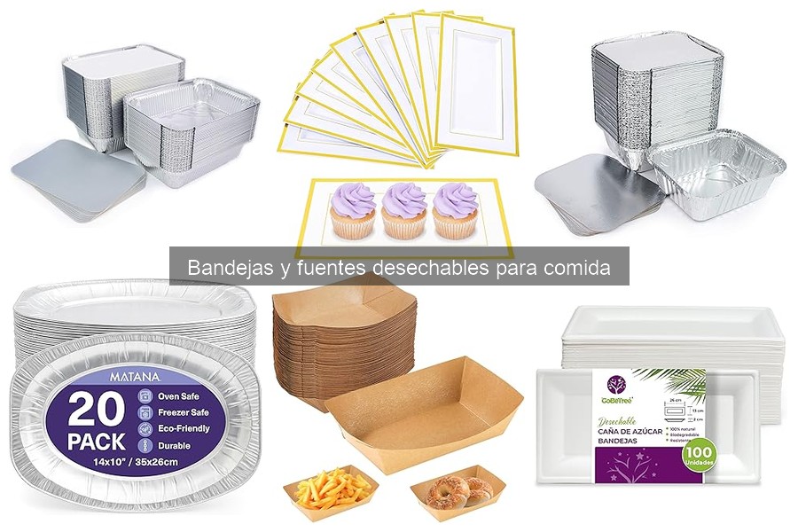 Consejos para desechar bandejas desechables de forma responsable