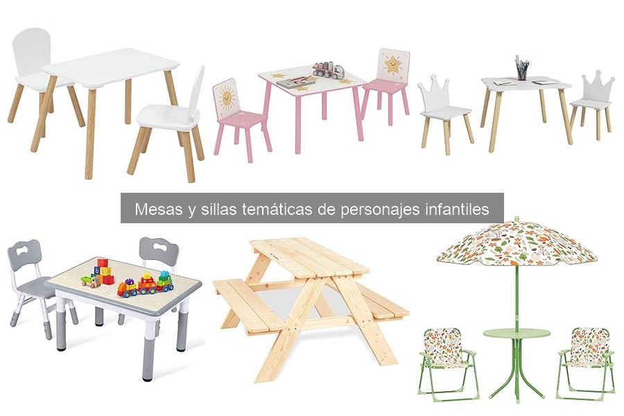 Consejos para el mantenimiento de mesas y sillas temáticas