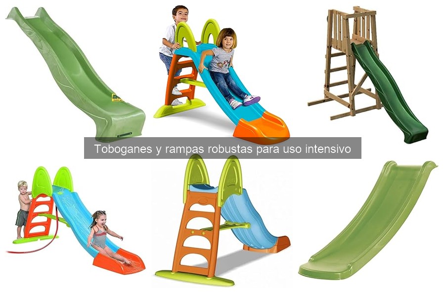 Consejos para el mantenimiento de toboganes y rampas robustas