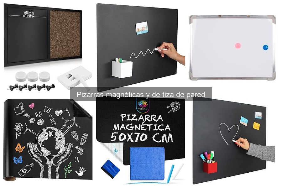 Consejos para instalar pizarras de tiza y magnéticas en casa