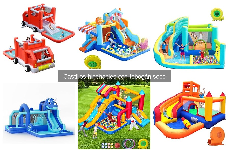 Consejos para Instalar un Castillo Hinchable con Tobogán Seco