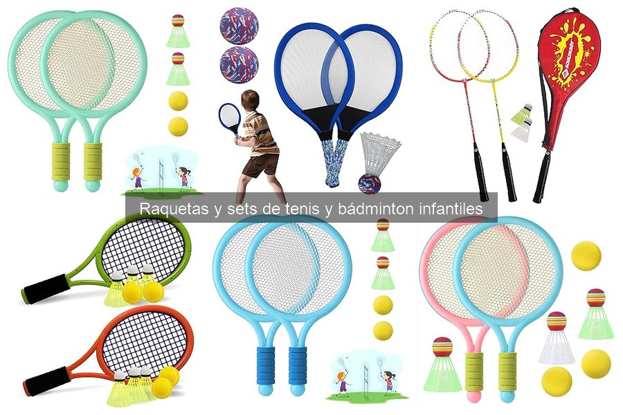 Consejos para Juegos y Torneos de Tenis y Bádminton Infantiles