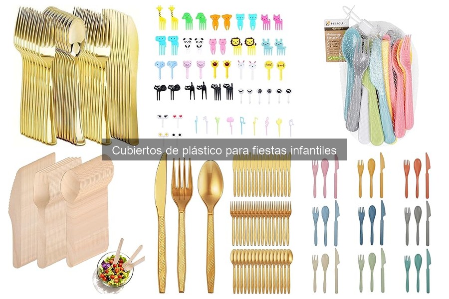 Consejos para Servir Comida en Fiestas Infantiles con Cubiertos de Plástico