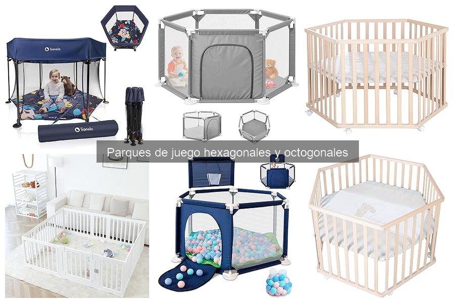 Consideraciones de seguridad para parques de juego hexagonales