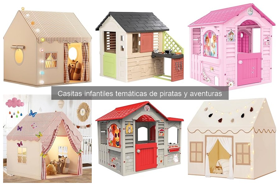 Costos de Casitas Infantiles Temáticas de Piratas y Aventuras