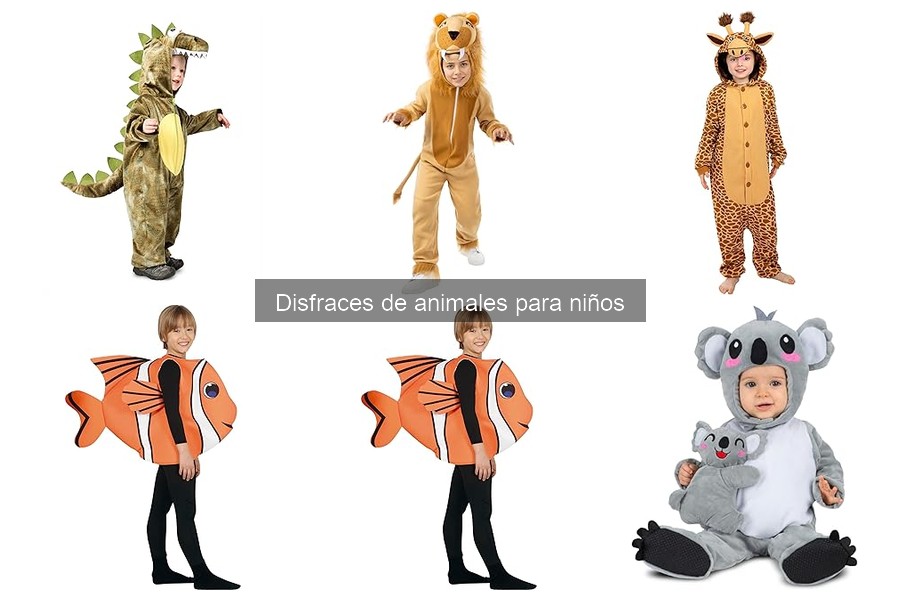 Cuida tus disfraces de animales para niños y hazlos durar más