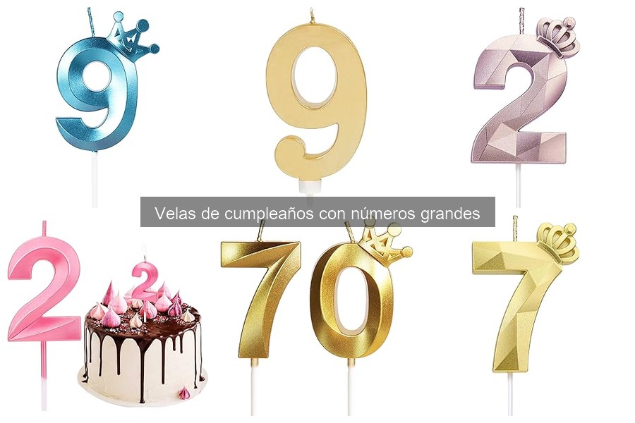 Cuidados y Mantenimiento de Velas de Cumpleaños Grandes