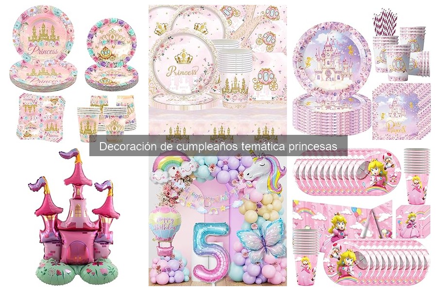 Decoración de Cumpleaños de Princesas DIY: Ideas Fáciles