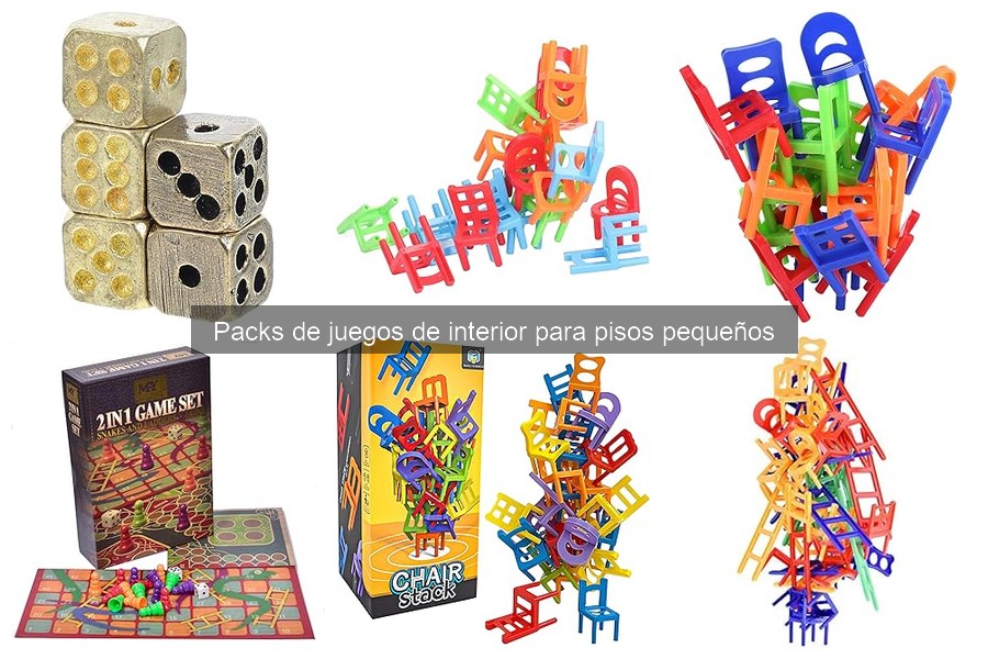 Descubre los Packs de Juegos de Interior para Pisos Pequeños