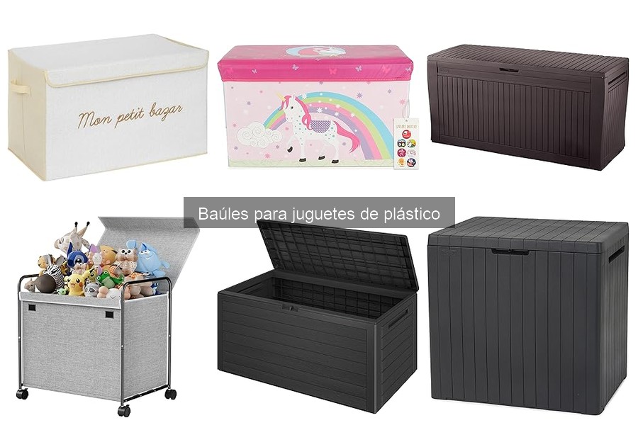 Descubre qué son los baúles para juguetes de plástico