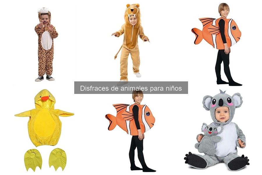 Disfraces de Animales Populares para Niños en 2023