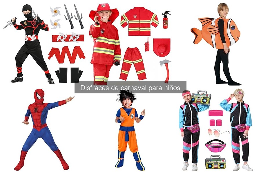 Disfraces de carnaval para niños según edad: ¡Encuentra el ideal!