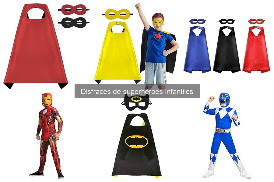 Disfraces de superhéroes infantiles según películas recientes