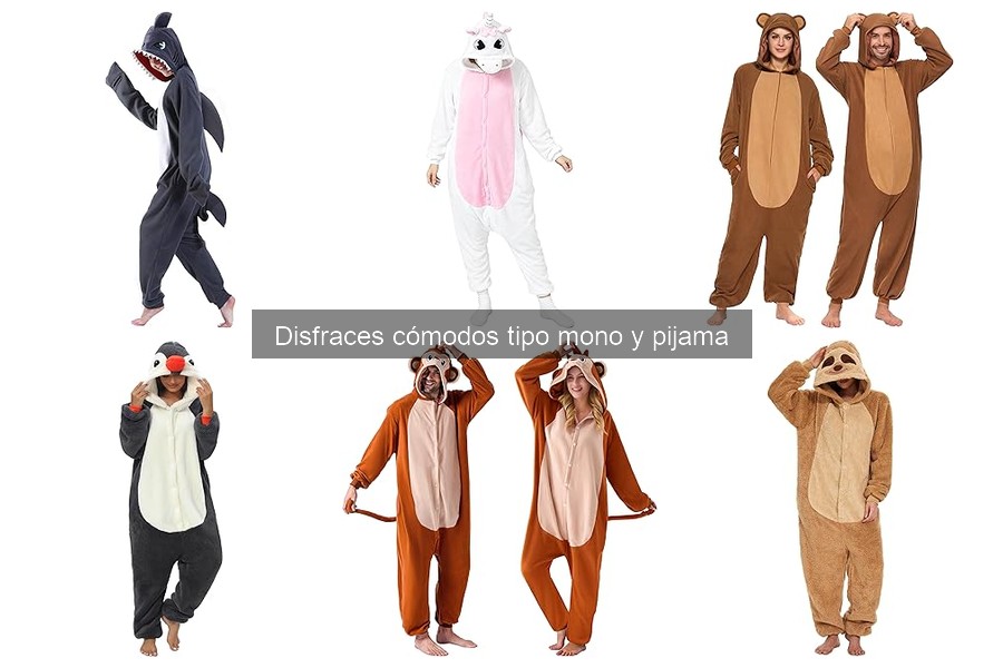 Disfraces tipo mono y pijama: características y popularidad