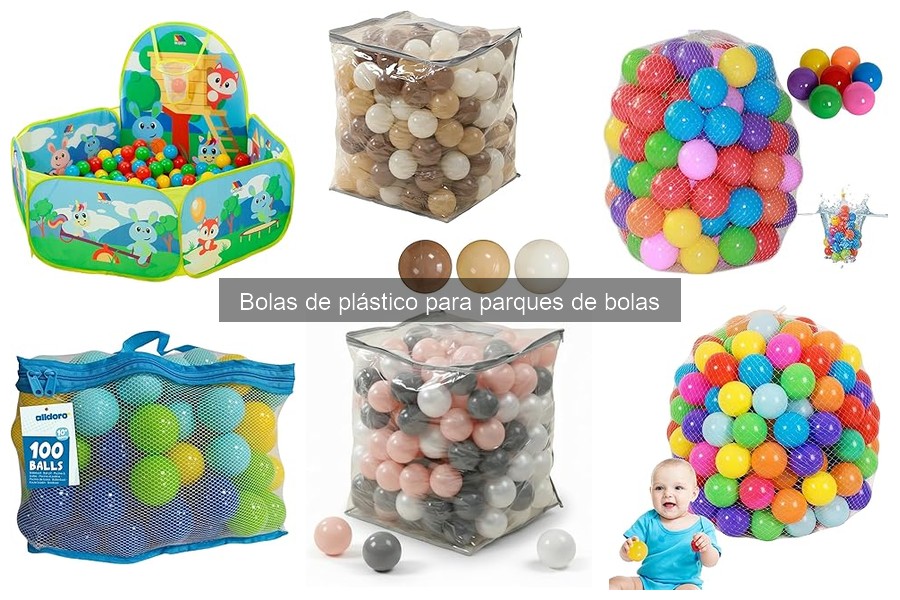 Dónde comprar bolas de plástico para parques de bolas